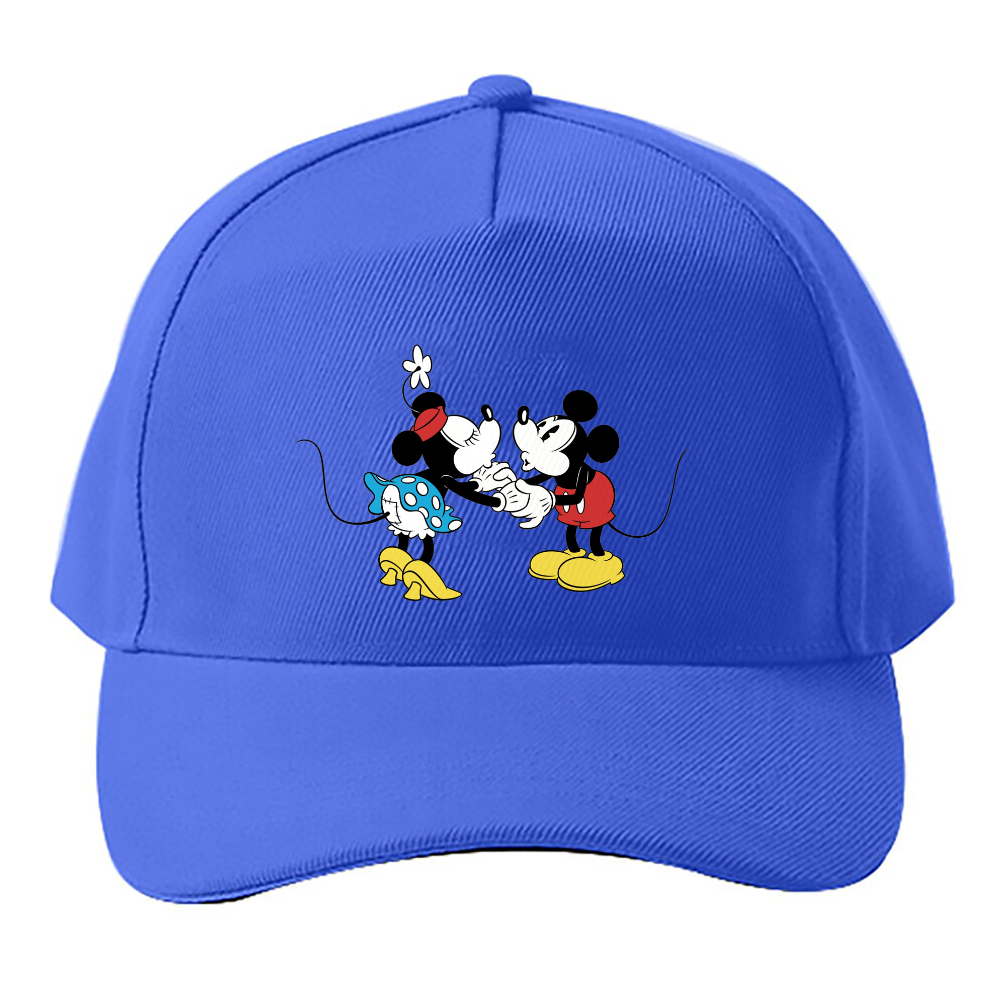 （画像用） ミッキーマウス Mickey Mouse ベースボールキャップ 綿100％ 男女兼用 帽子 スポーツ